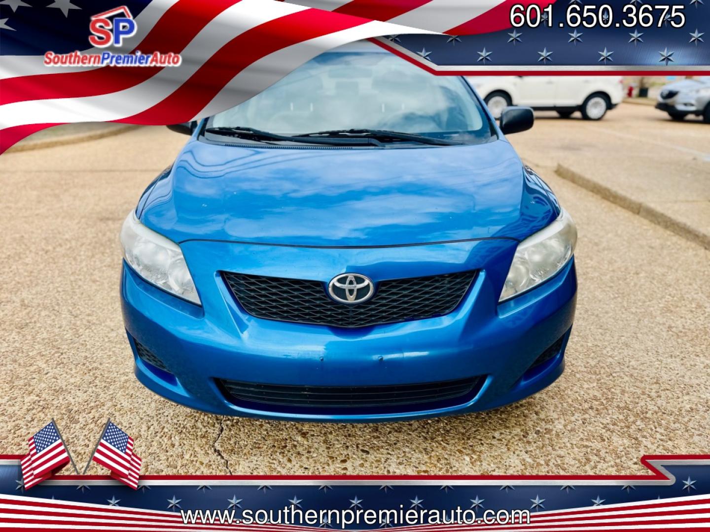 2009 BLUE TOYOTA COROLLA BASE; S; LE; (1NXBU40EX9Z) , located at 922 W. Beacon St., Philadelphia, MS, 39350, (601) 650-3675, 32.770447, -89.127151 - Photo#1